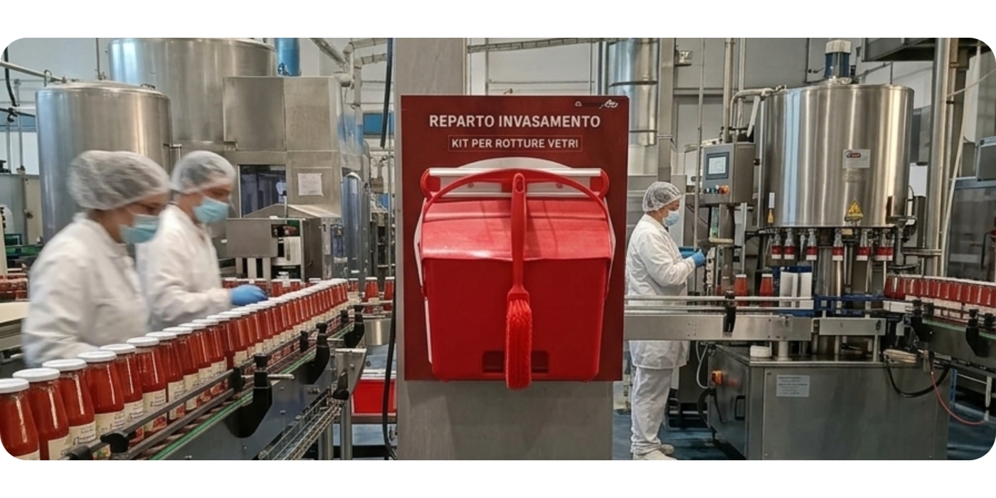 Kit vetri infranti: come gestire la rottura del vetro per la sicurezza alimentare
